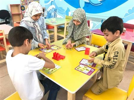 کودکان و اسباب بازی در بخش کودک